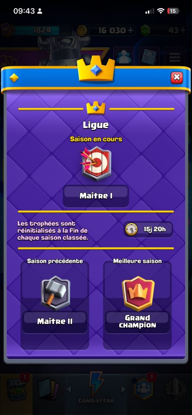 Conta de clash Royale, muito boa no precinho