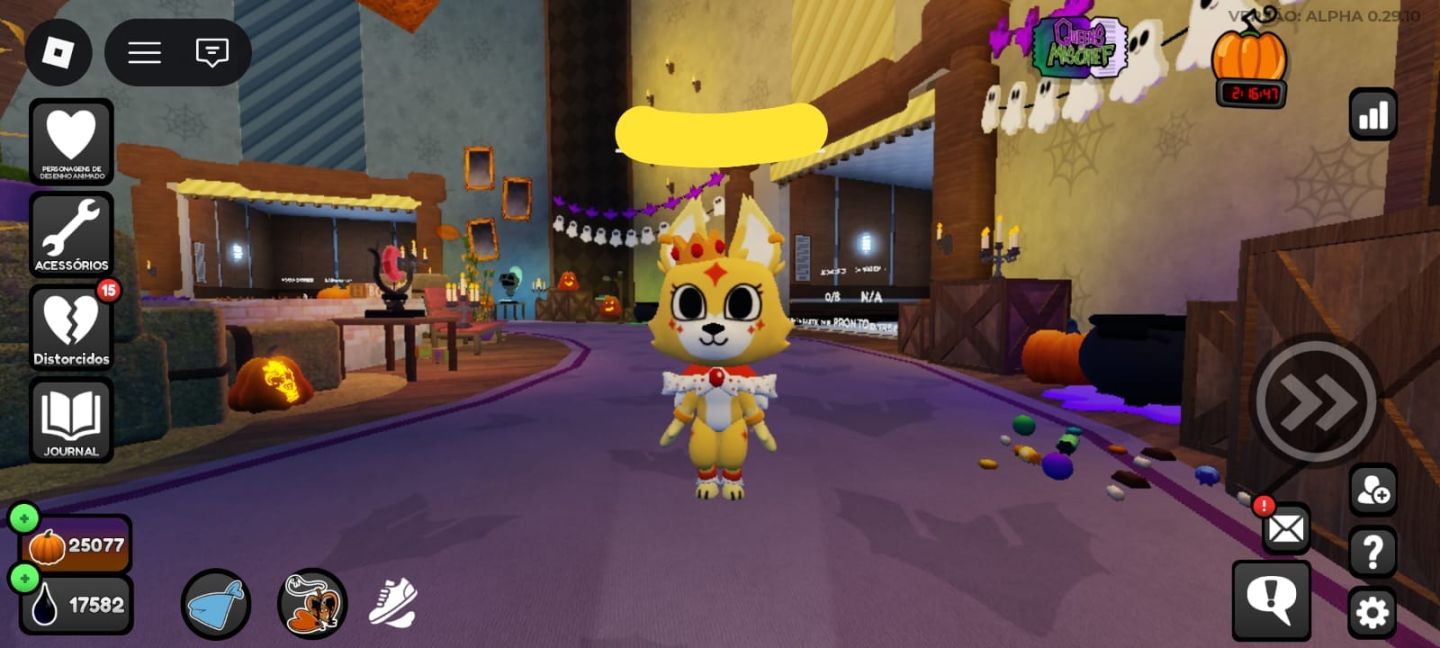 CONTAS DANDY'S WORLD [PROMOÇÃO DE EVENTO]