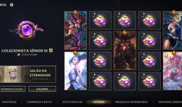Conta Wild Rift | Nível 120 | Colecionista Sênior III