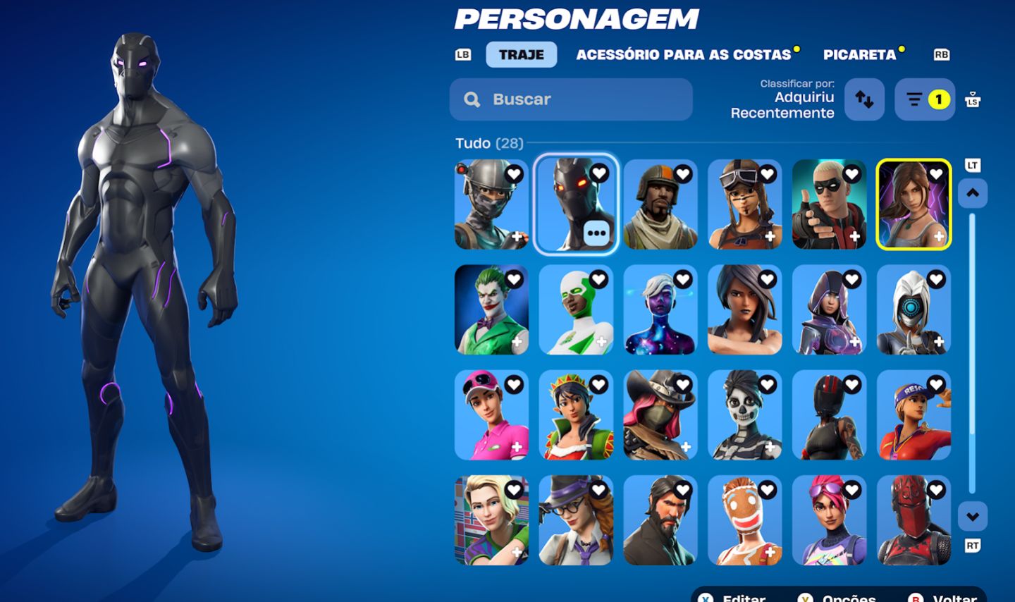 CONTA TRYHARD | 130 SKINS | T3 a T10 full OG & GLOW | SALVE O MUNDO + V-BUCKS