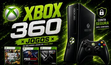 Contas Xbox 360 com +50 Jogos | Mídia Digital Barata.