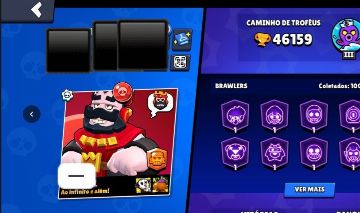 Conta Rara de Brawl Stars full acesso + Conta Clash Royale