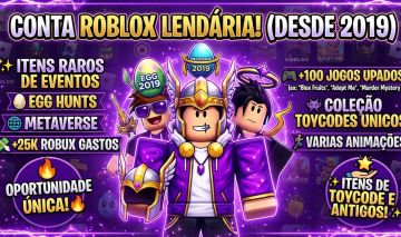 Conta de Roblox Og & Rara!!