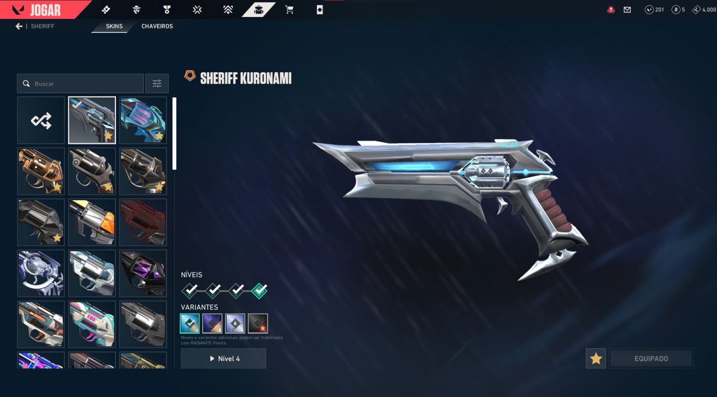 CONTA VALORANT | CHAMPIONS 2023 + 12 OPERATORS + 6 SHERIFES + 12 VANDALS, ETC.