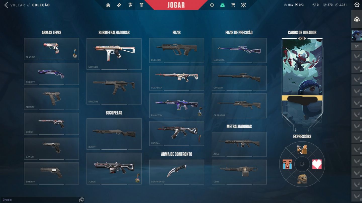 >>Conta VALORANT| 12 Skins | Byteshift Knife | Entrega Automática