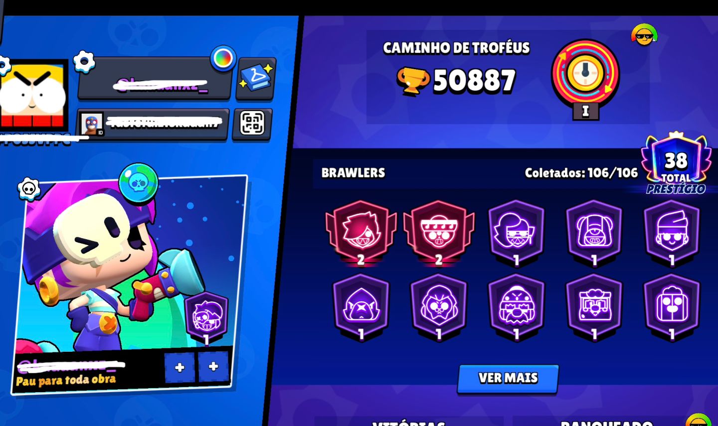 CONTA BRAWL STARS 50K | 2019 |