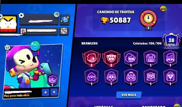 CONTA BRAWL STARS 50K | 2019 |