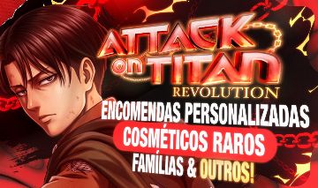 [UPDATE 4!] | Cosméticos raros e Famílias | Attack on Titan Revolution (AOTR)