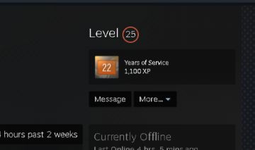 CONTA STEAM COM MEDALHAS