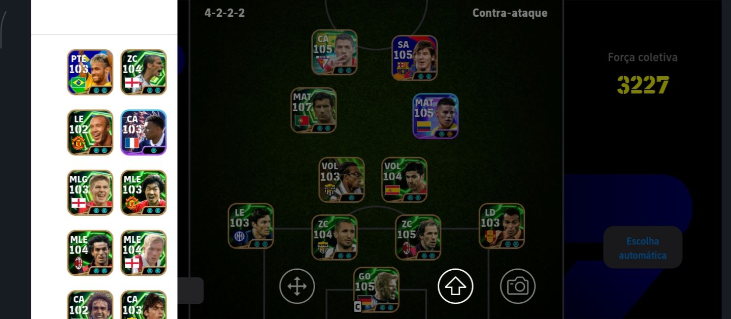 Conta de efootball
