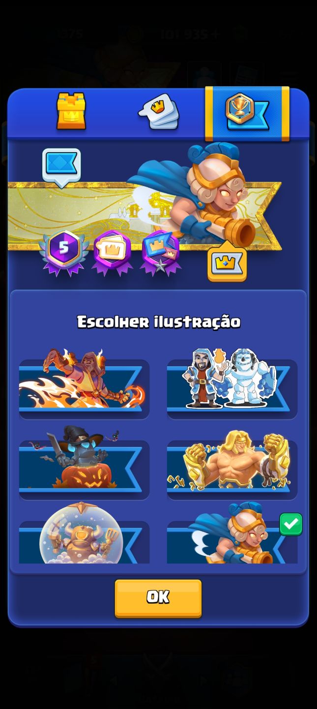 CONTA CLASH ROYALE - INTERMEDIÁRIA Arena Panquecas! Comece na vantagem!