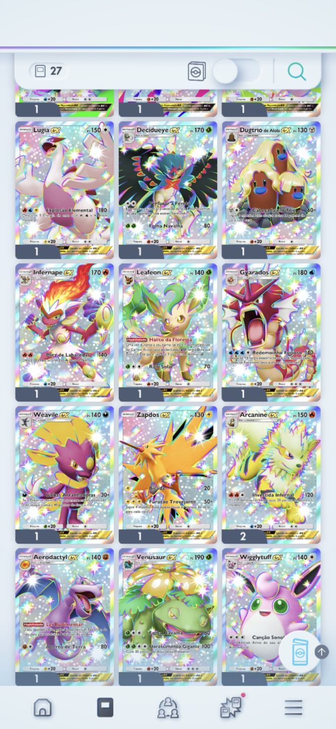CONTA PREMIUM DE POKÉMON TCG POCKET - NÍVEL 58