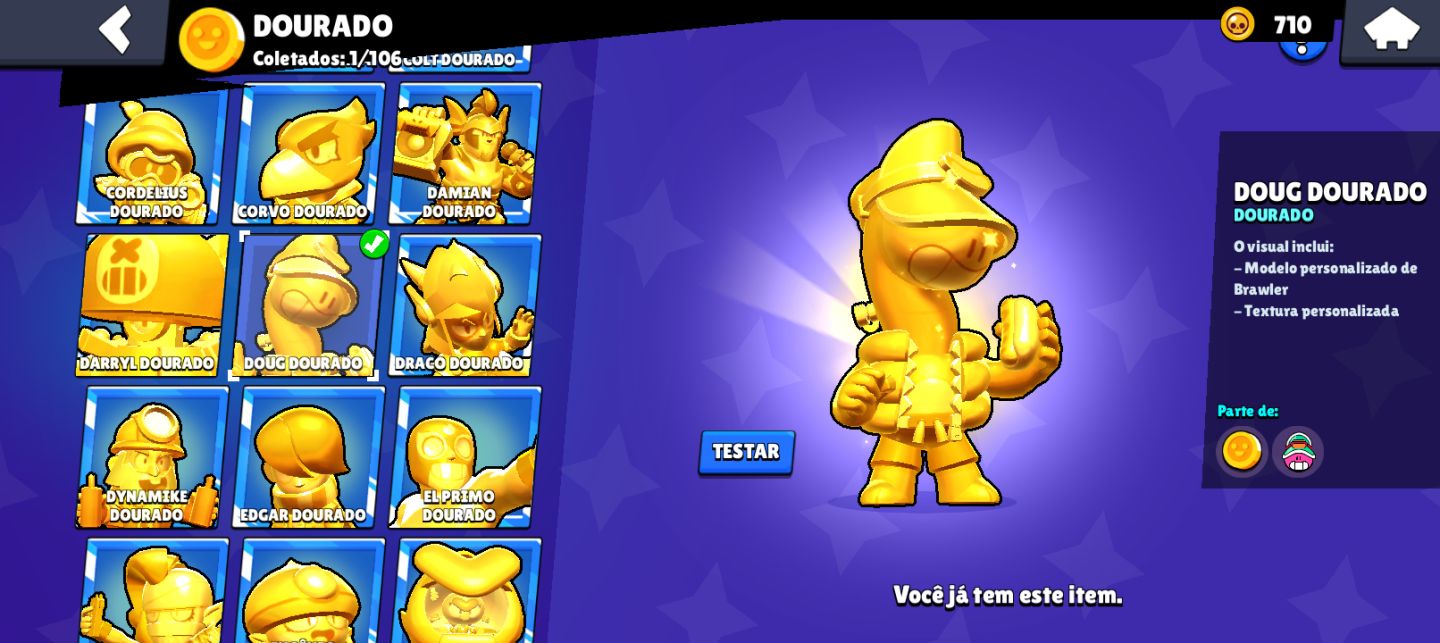 CONTA DE BRAWL STARS COM 49 MIL TROFÉUS