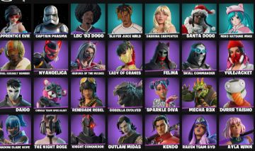CONTA FORTNITE COM SABRINA CARPENTER 40 SKINS