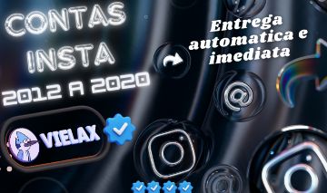 CONTAS ANTIGAS INSTAGRAM 2014 a 2024 MELHOR PREÇO DO MERCADO!