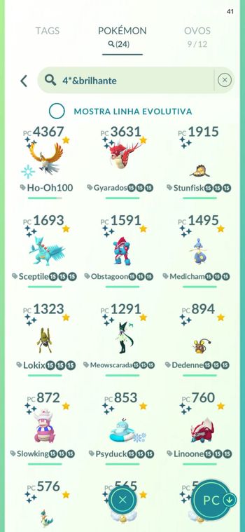 Conta Pokémon GO LVL71 - 28M de Poeira, Zygarde 100%, Mewtwo Shundo Mega