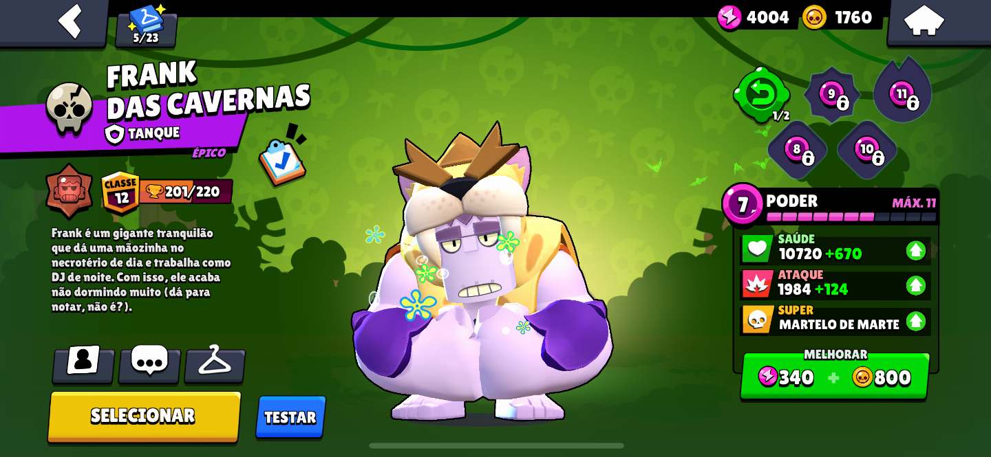 Conta de clash Royale é braw stars
