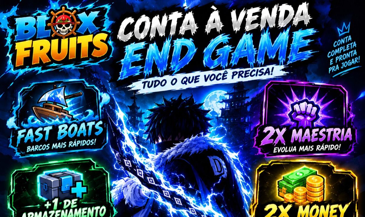 !OFERTA RELÂMPAGO! Conta Roblox Exclusiva: Foco Blox Fruits + 30k Investidos !