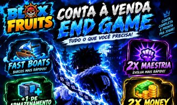 !OFERTA RELÂMPAGO! Conta Roblox Exclusiva: Foco Blox Fruits + 30k Investidos !