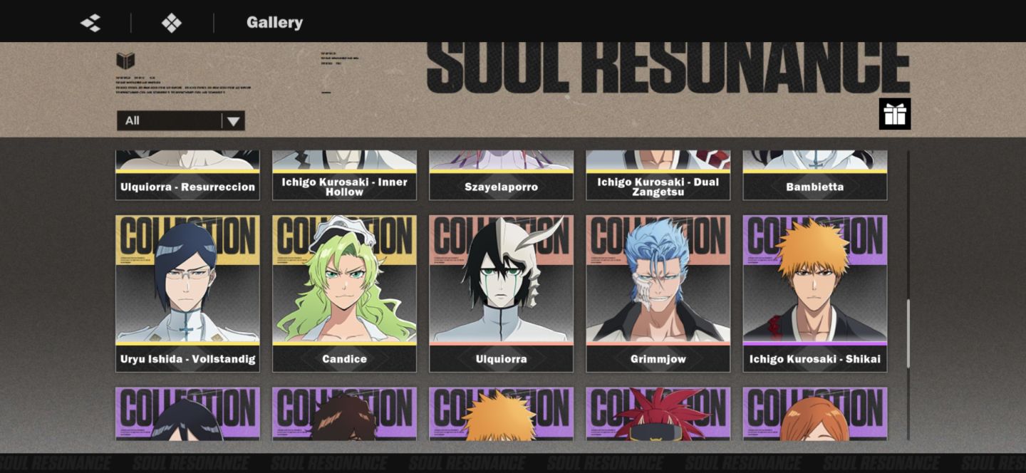 Bleach soul resonance conta end game