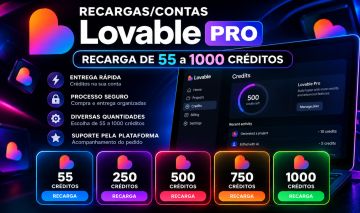CONTA LOVABLE.DEV - ENTREGA RÁPIDA