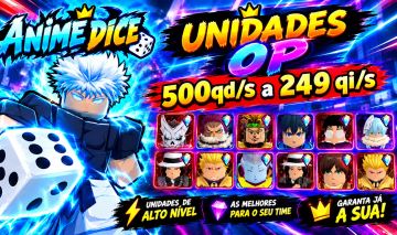 (PROMOÇÃO) Anime Dice - Unidades Acessórios e Itens!