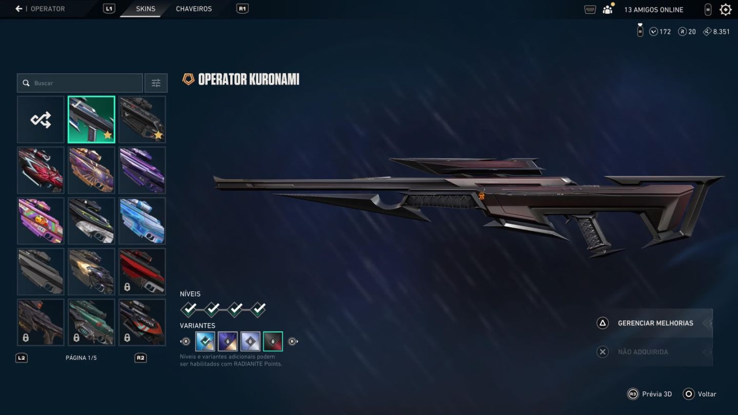 Conta Valorant Rara