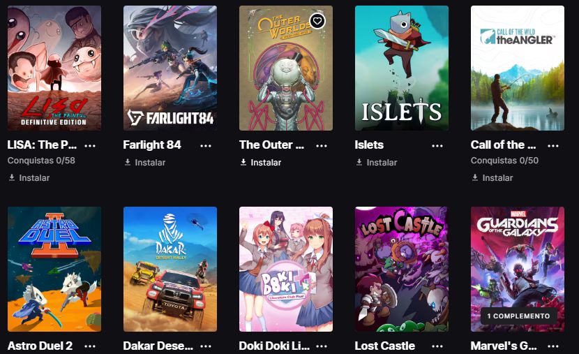 CONTA EPIC GAMES +130 JOGOS! FORTNITE, HOGWARTS LEGACY