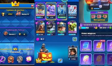 Conta de Clash Royale com skin rara de torre