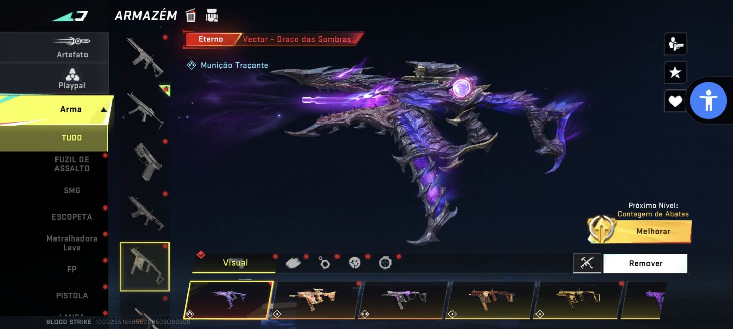 CONTA DE BLOOD STRIKE