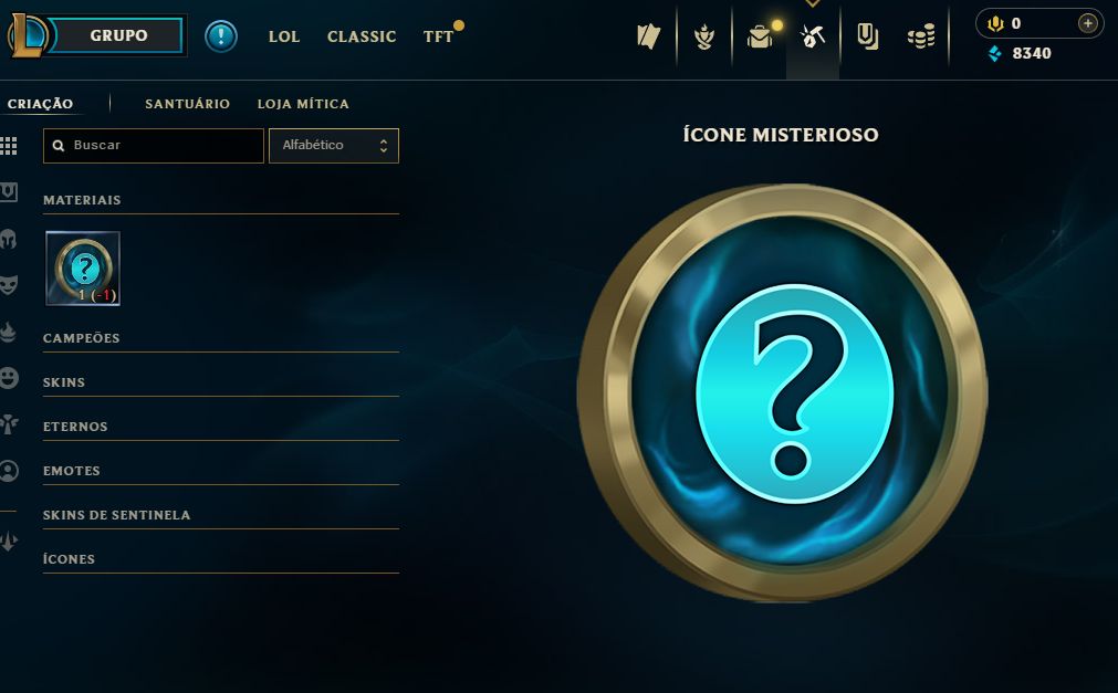 Conta lv 42 c/12skins smurf