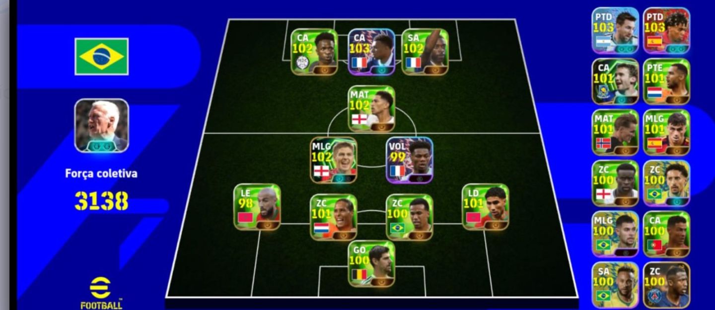 Conta efotball copa