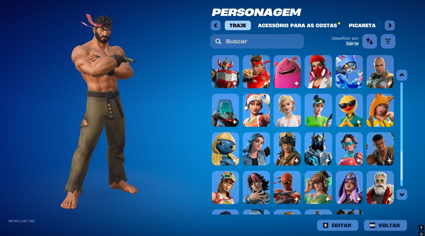 Conta Fortnite +900 gastos