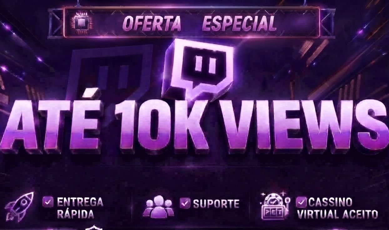 TWITCH VIEWERS ONLINE |60 MIN |1 D | 7D | 30D -MELHOR PREÇO E ENTREGA DO MERCADO