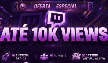 TWITCH VIEWERS ONLINE |60 MIN |1 D | 7D | 30D -MELHOR PREÇO E ENTREGA DO MERCADO