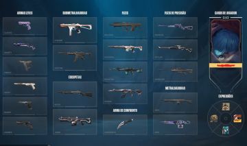 Conta level 230 com skins e com md5