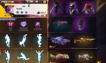 CONTA FREE FIRE PRIME 8