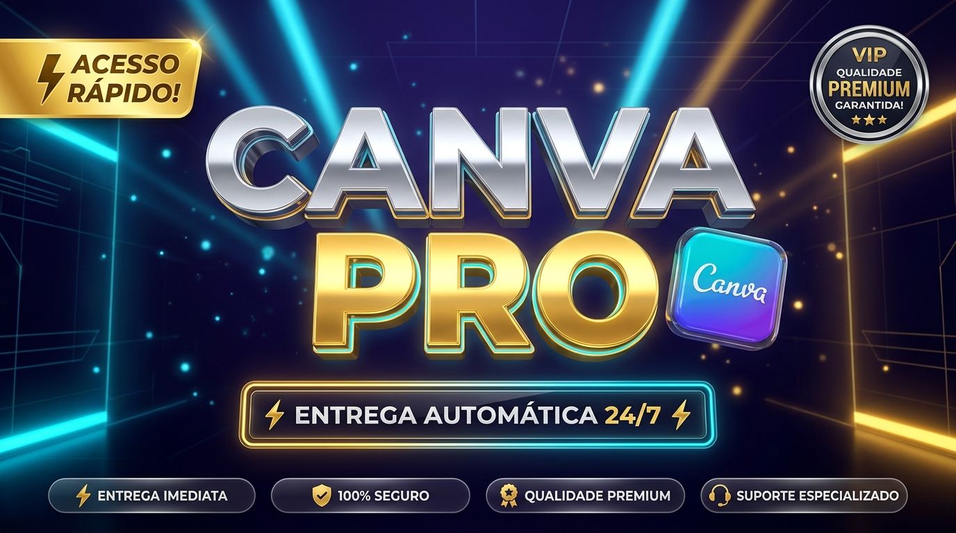 CANVA COM TODOS RECURSOS PRO - CONTA PRONTA OU NO SEU E-MAIL - ENVIO IMEDIATO