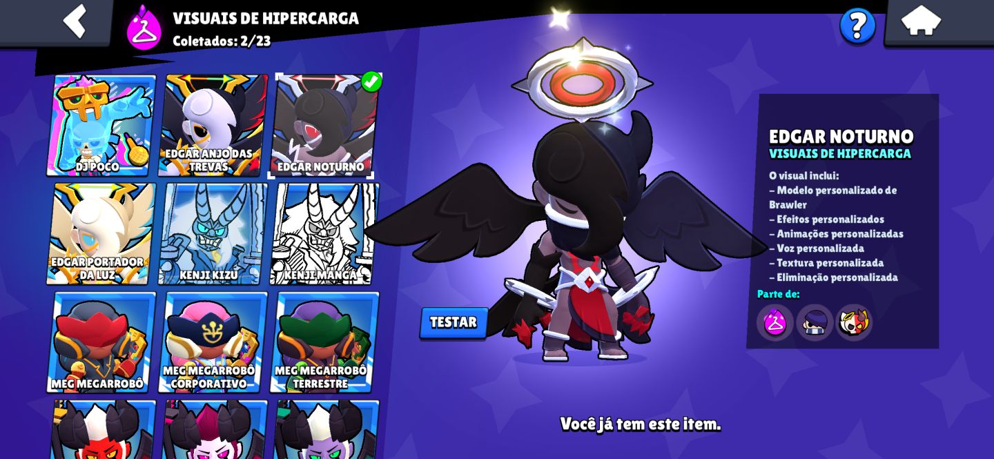 Conta brawl stars 55k trofeis Oferta relampago