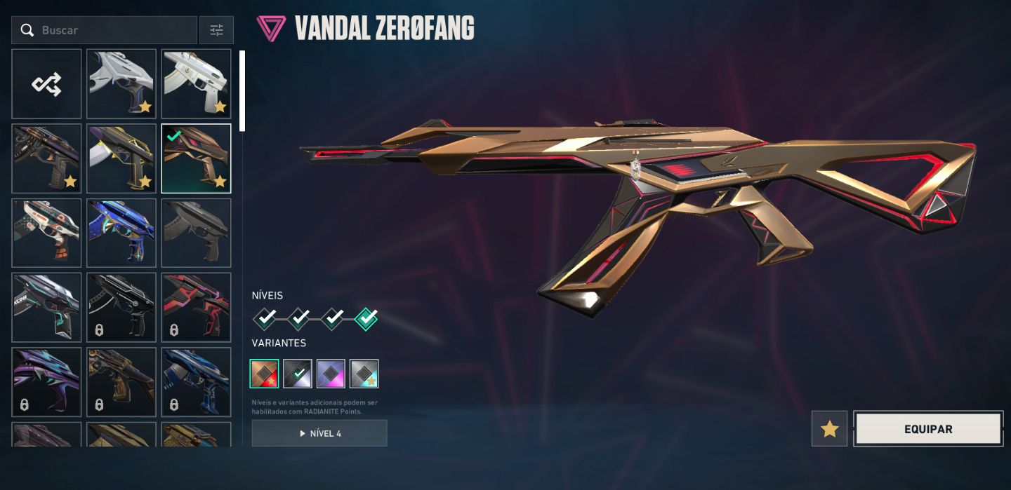 CONTA VALORANT | KARAMBIT + VANDAL + PHANTOM | IMORTAL