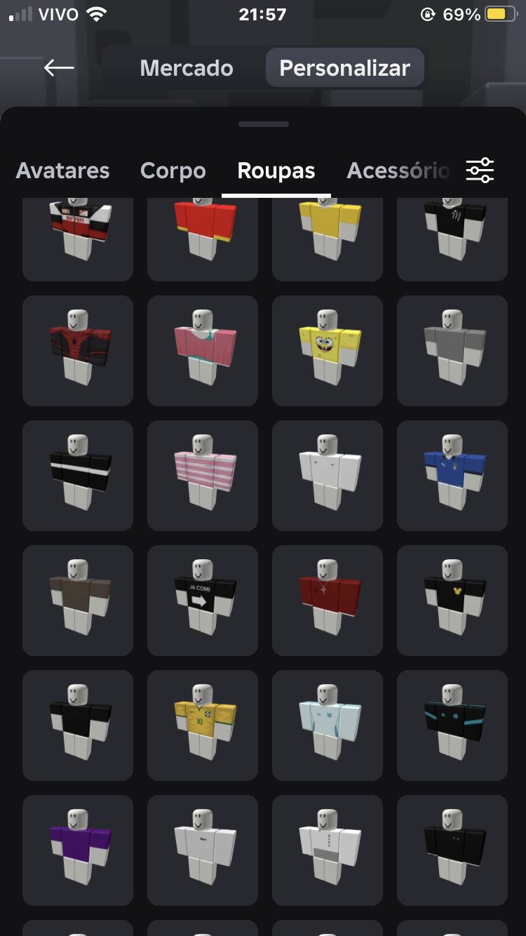 Conta de roblox Cnp cheia de itens e coisas pra você