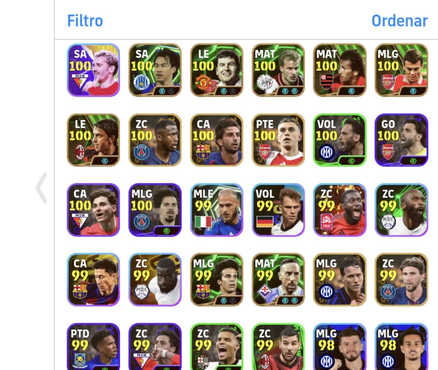 Conta de Efootball Completa Demais 3281