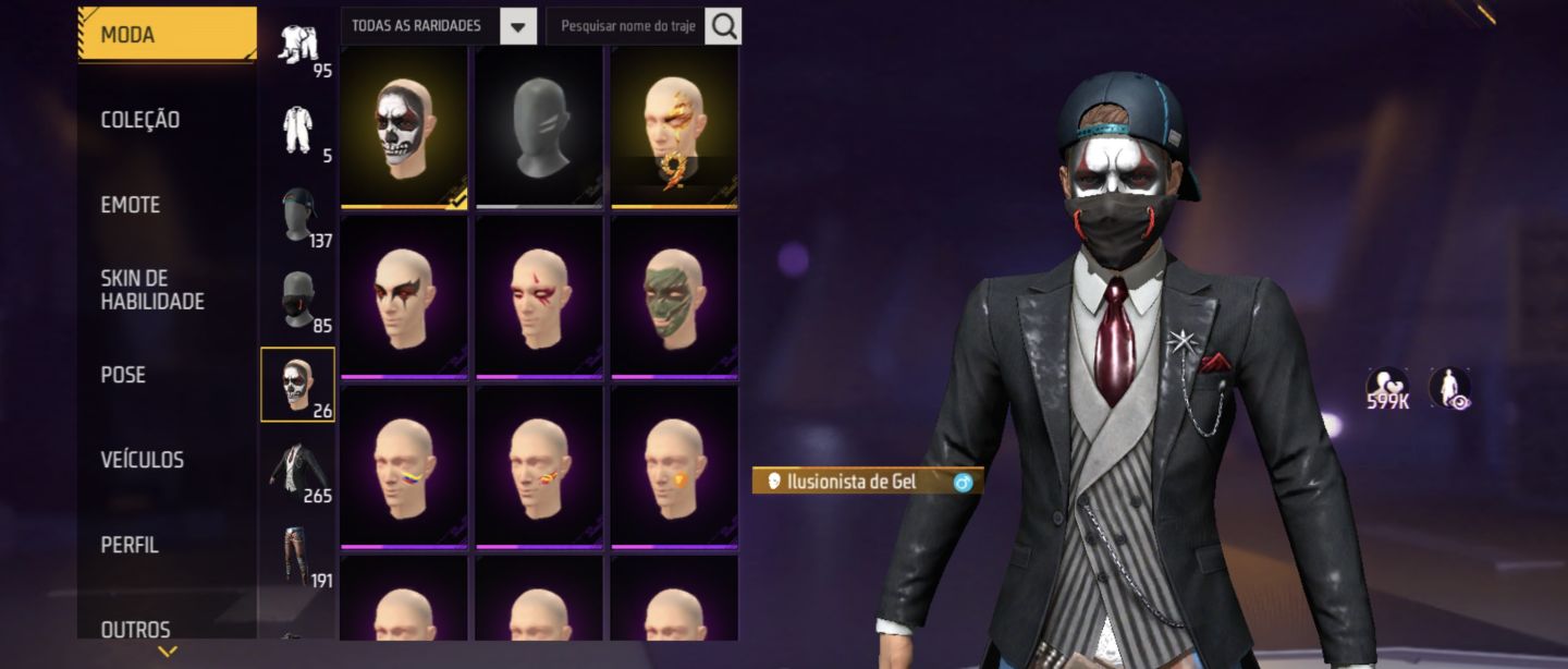 Conta free fire, login pelo o google, login do facebok perdido,3 armas evolutiva
