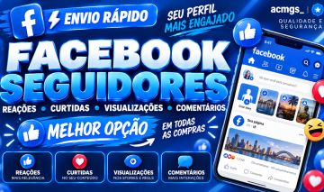 [ENVIO RÁPIDO] FACEBOOK | SEGUIDORES, CURTIDAS, REAÇÕES, VIEWS E MAIS