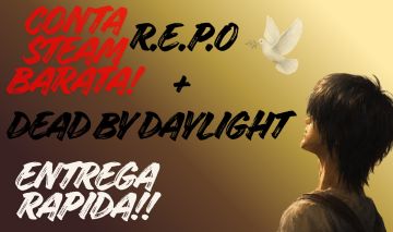 [FULL ACESSO+BARATO] Conta Steam com Dead by Daylight + REPO | Único Dono