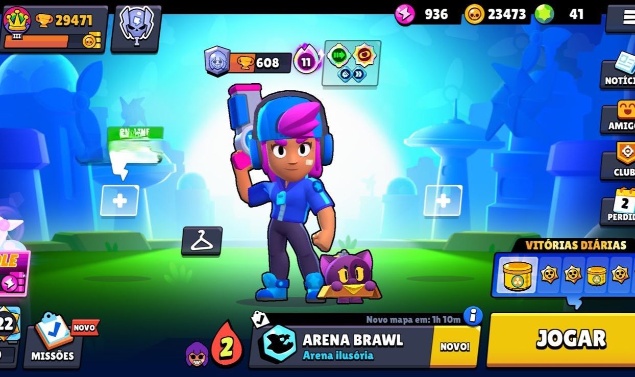 CONTA BRAWL STARS | 29.4K | BRAWLERS (106/106) |SHELLY ESTELAR+81 HIPERCARGAS