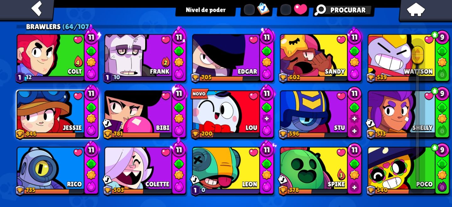 Conta braw com colt desafiante e outras skins