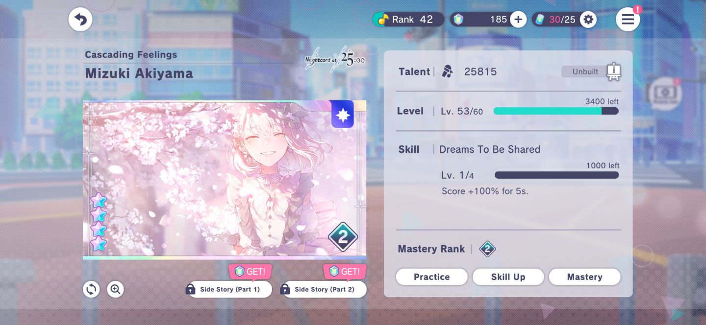 Conta Project Sekai | Colorful Stage || 70 cards 4 estrelas