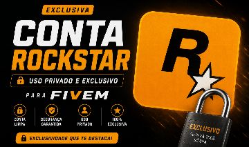 CONTA ROCKSTAR (EXCLUSIVA) - FIVEM