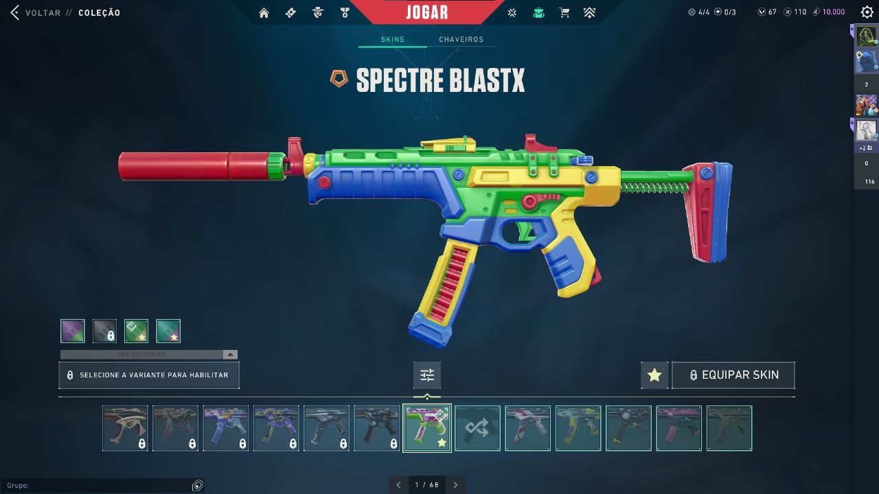 Venda de Conta Valorant com Facas, Skins Premium e Nível Alto!